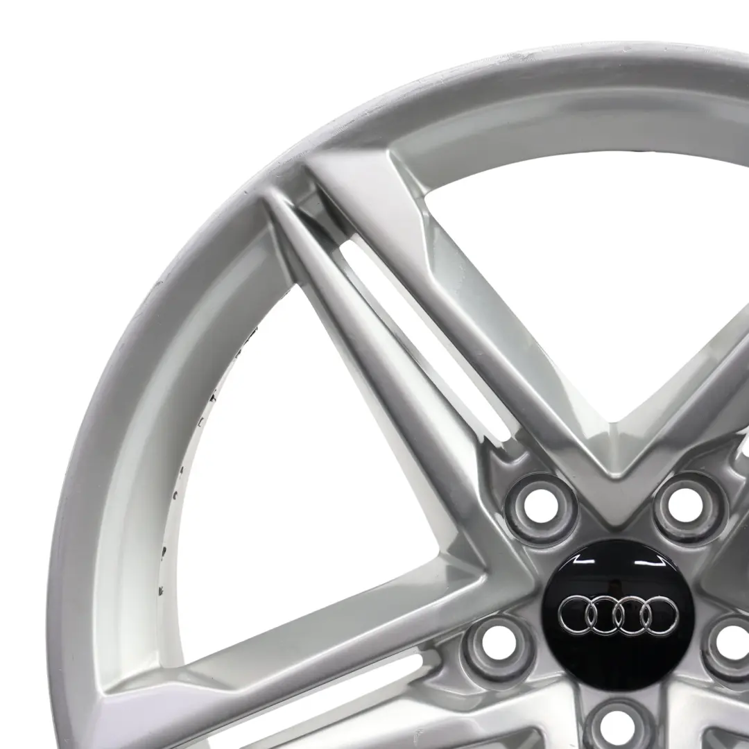 Audi A5 S5 F5 Wheel Light Alloy Rim Silver 18" 8.5J ET:29 - SKU 8W0601025DE-1 - Part number 8W0601025DE