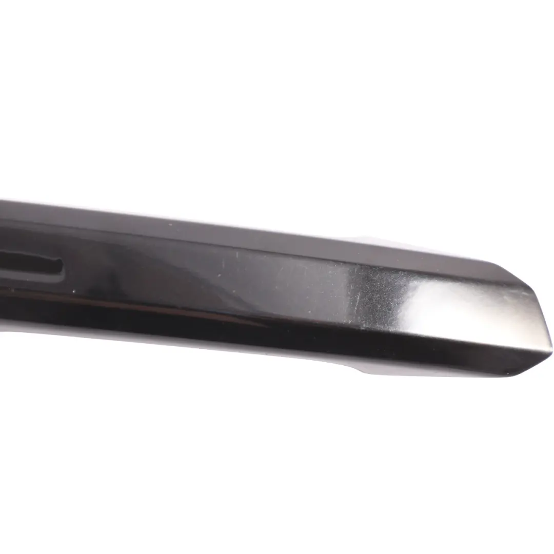 Front Rear Door Grab Handle Left N/S Mythical Black Metallic - Y9T to Audi A4 B9 with Part number 8W0837239 Audi A4 B9 Front Rear Door Grab Handle Left N/S Mythical Black Metallic - Y9T - SKU 8W0837239-MYB - Part number 8W0837239