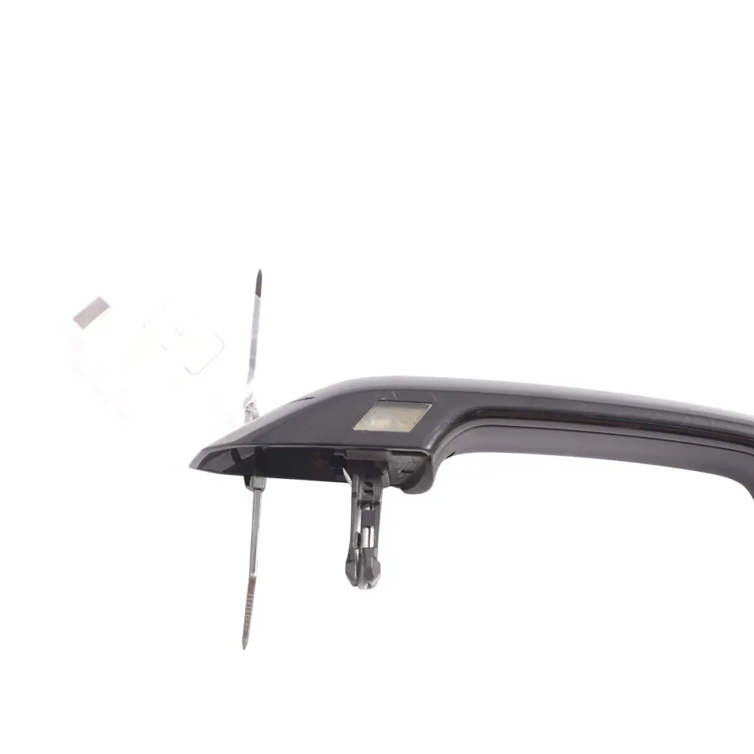 Audi A4 B9 Front Rear Door Grab Handle Left N/S Mythical Black Metallic - Y9T - SKU 8W0837239-MYB - Part number 8W0837239