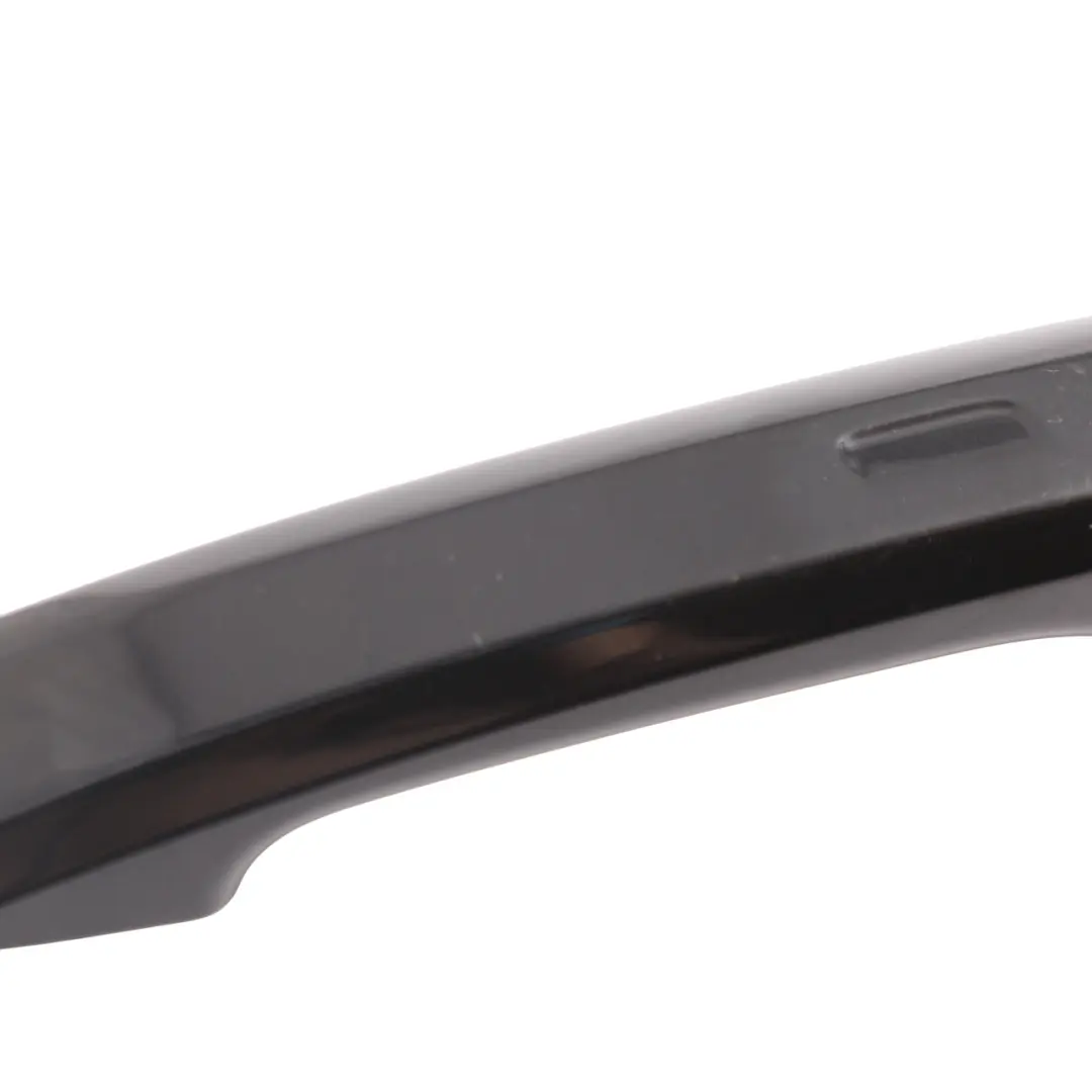 Front Rear Door Grab Handle Left N/S Mythical Black Metallic - Y9T to Audi A4 B9 with Part number 8W0837239 Audi A4 B9 Front Rear Door Grab Handle Left N/S Mythical Black Metallic - Y9T - SKU 8W0837239-MYB - Part number 8W0837239