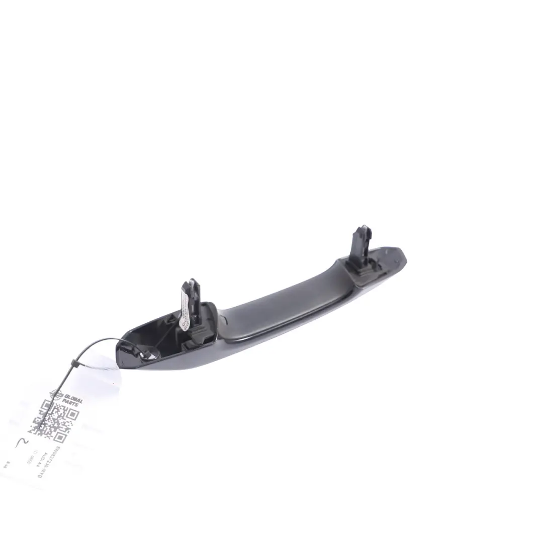 Front Rear Door Grab Handle Left N/S Mythical Black Metallic - Y9T to Audi A4 B9 with Part number 8W0837239 Audi A4 B9 Front Rear Door Grab Handle Left N/S Mythical Black Metallic - Y9T - SKU 8W0837239-MYB - Part number 8W0837239
