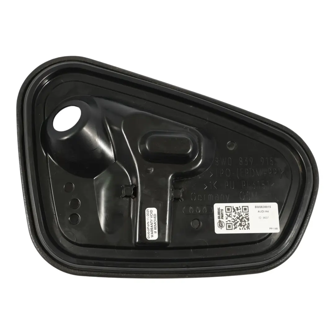 Audi A4 B9 Osłona Mechanizmu Zamka Drzwi Lewa Lewy Tył - SKU 8W0839915 - Numer Części 8W0839915