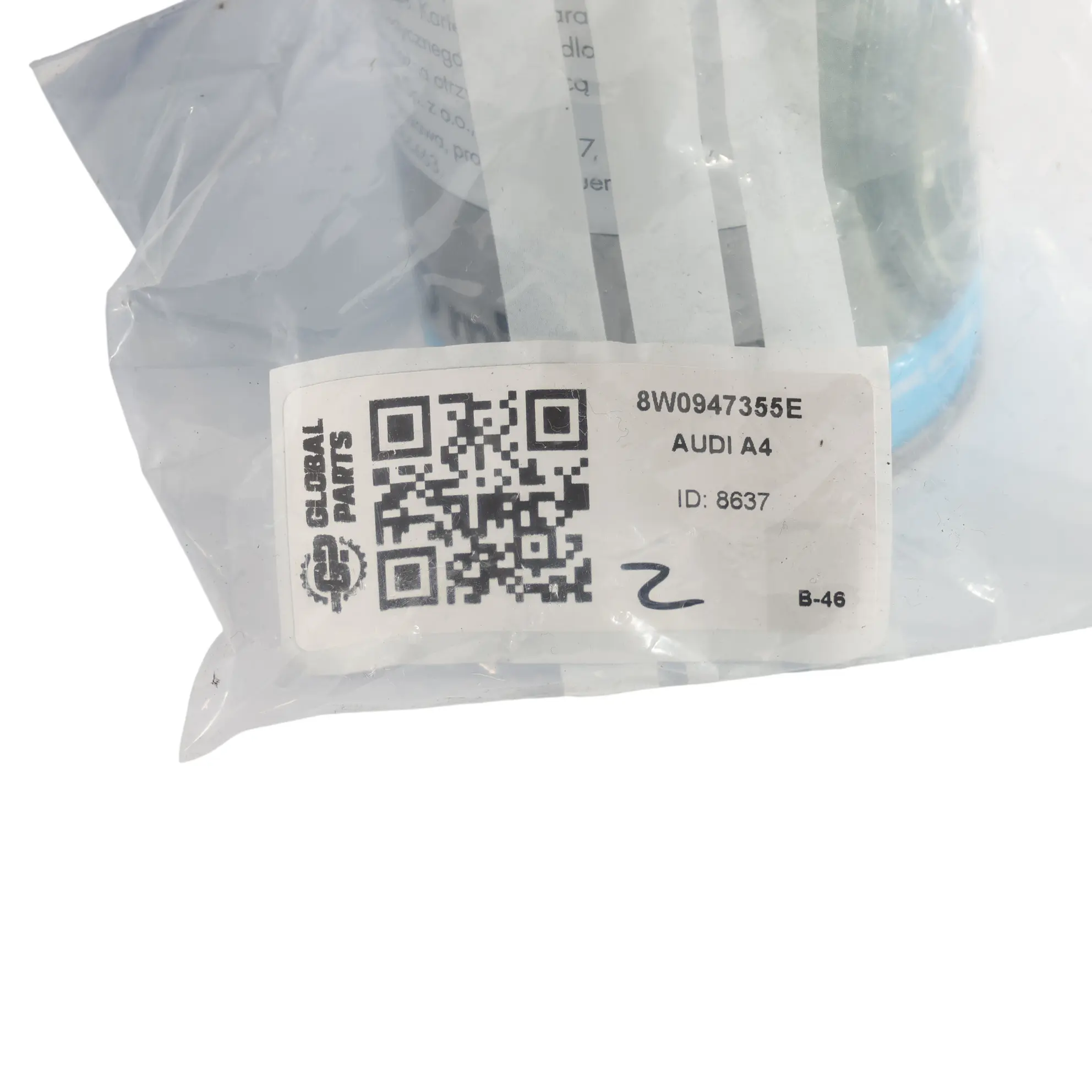 Audi A4 B9 Scheda Porta Modulo Luce LED Unità Posteriore Sinistra 8W0947355E