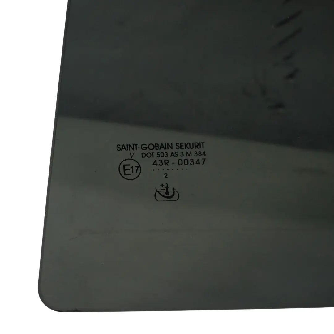 Audi A4 S4 B9 Door Window Glass Rear Left N/S Side Tinted AS3 - SKU 8W5845205A - Part number 8W5845205A