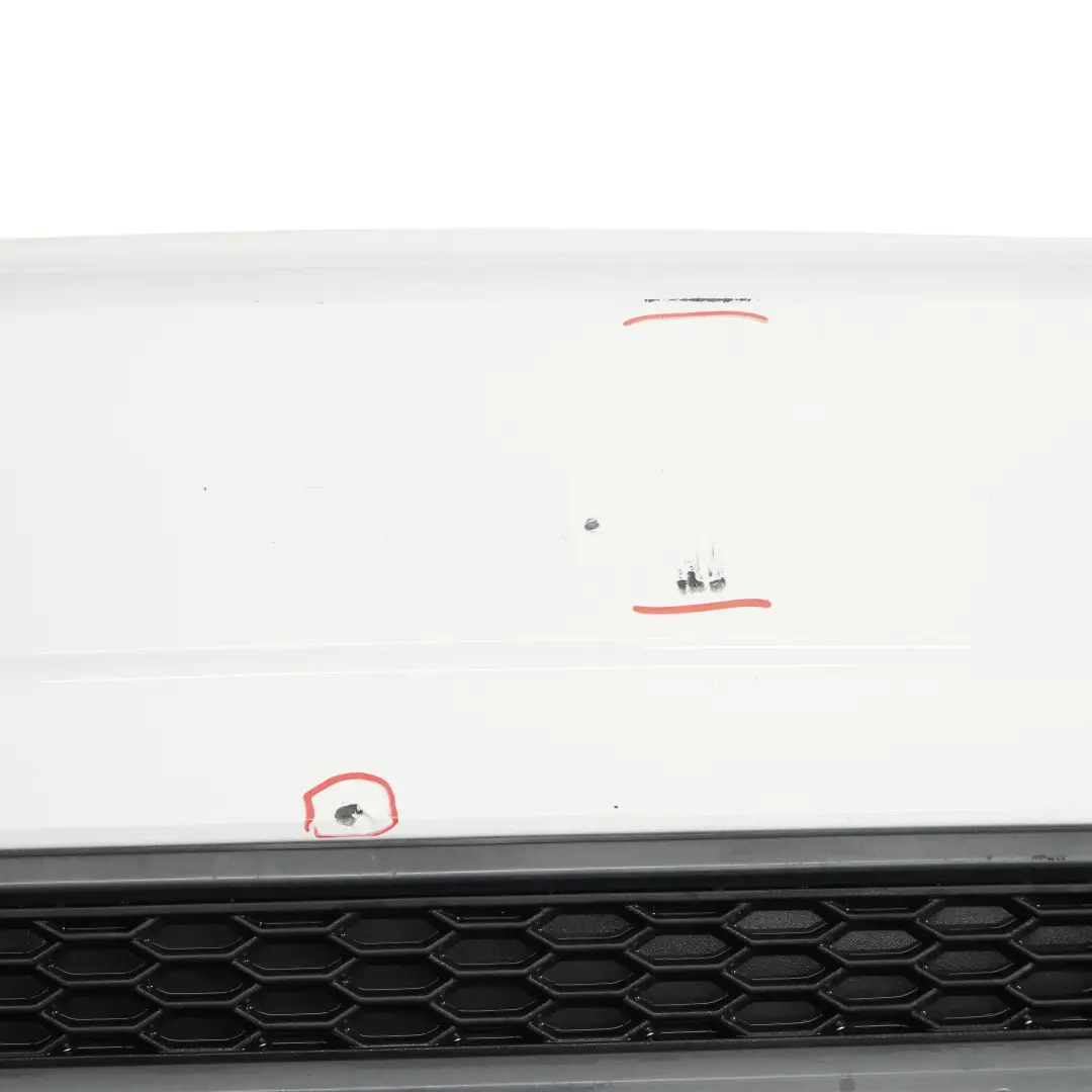 Audi A5 F5 Bumper Rear Trim Panel S-Line Glacier White Pearl - S9R - SKU 8W6807067AA-MGW - Part number 8W6807067AA