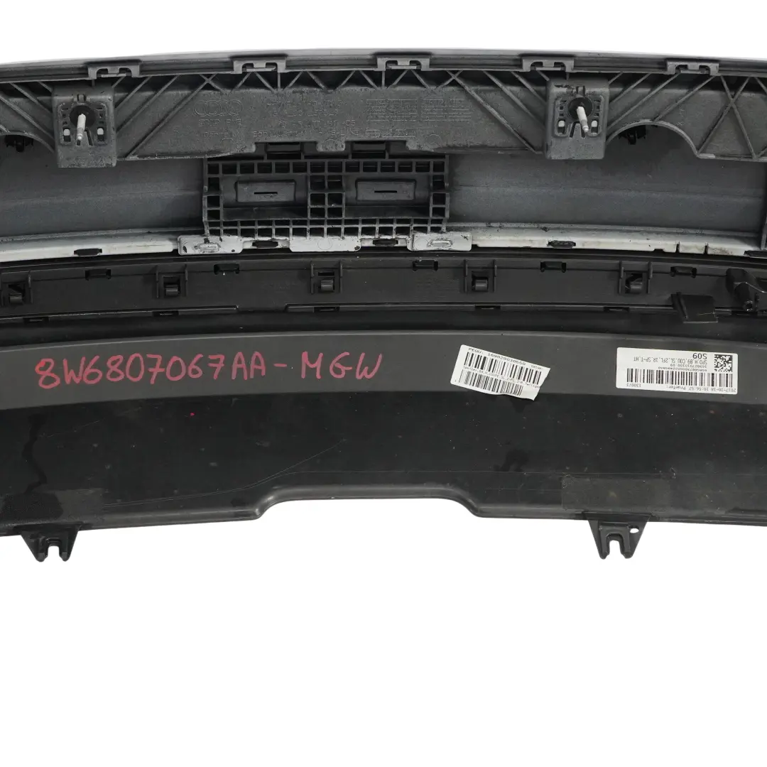 Bumper Rear Trim Panel S-Line Glacier White Pearl - S9R to Audi A5 F5 with Part number 8W6807067AA Audi A5 F5 Bumper Rear Trim Panel S-Line Glacier White Pearl - S9R - SKU 8W6807067AA-MGW - Part number 8W6807067AA