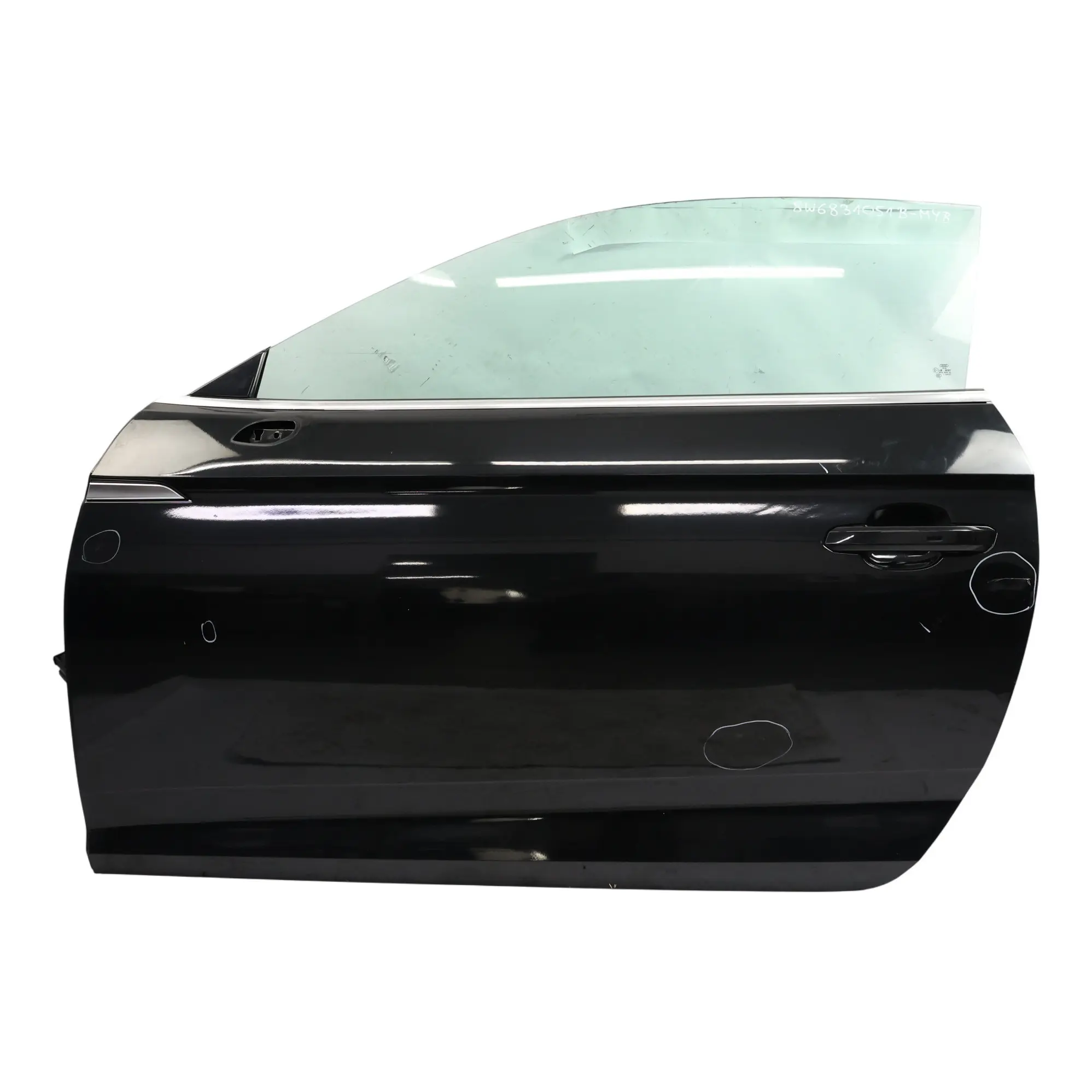 Audi A5 S5 F5 Coupe Door Front Left N/S Mythical Black Metallic - Y9T