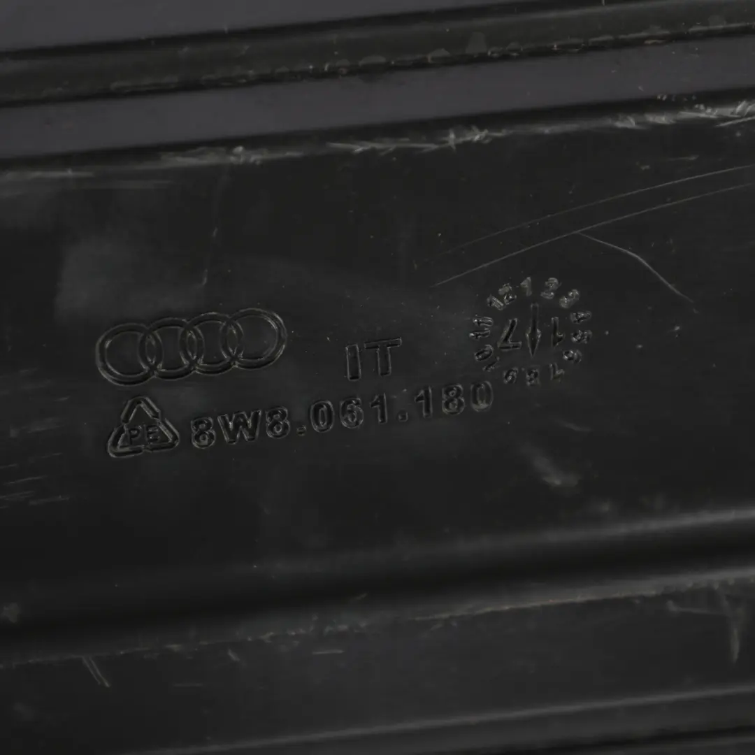 Audi A5 F5 Saloon Rear Boot Trunk Carpet Floor Liner Rubber - SKU 8W8061180 - Part number 8W8061180