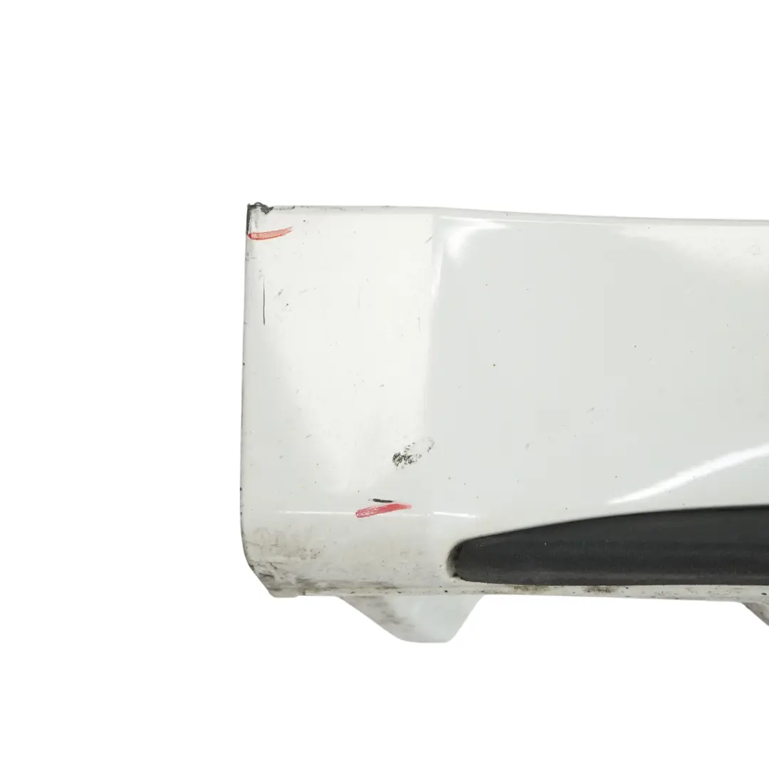 Audi A5 F5 Faldón Lateral Izquierdo Panel Cubre Umbral Glacier White Pearl - S9R - SKU 8W8853855A-MGW - Número de pieza 8W8853855A