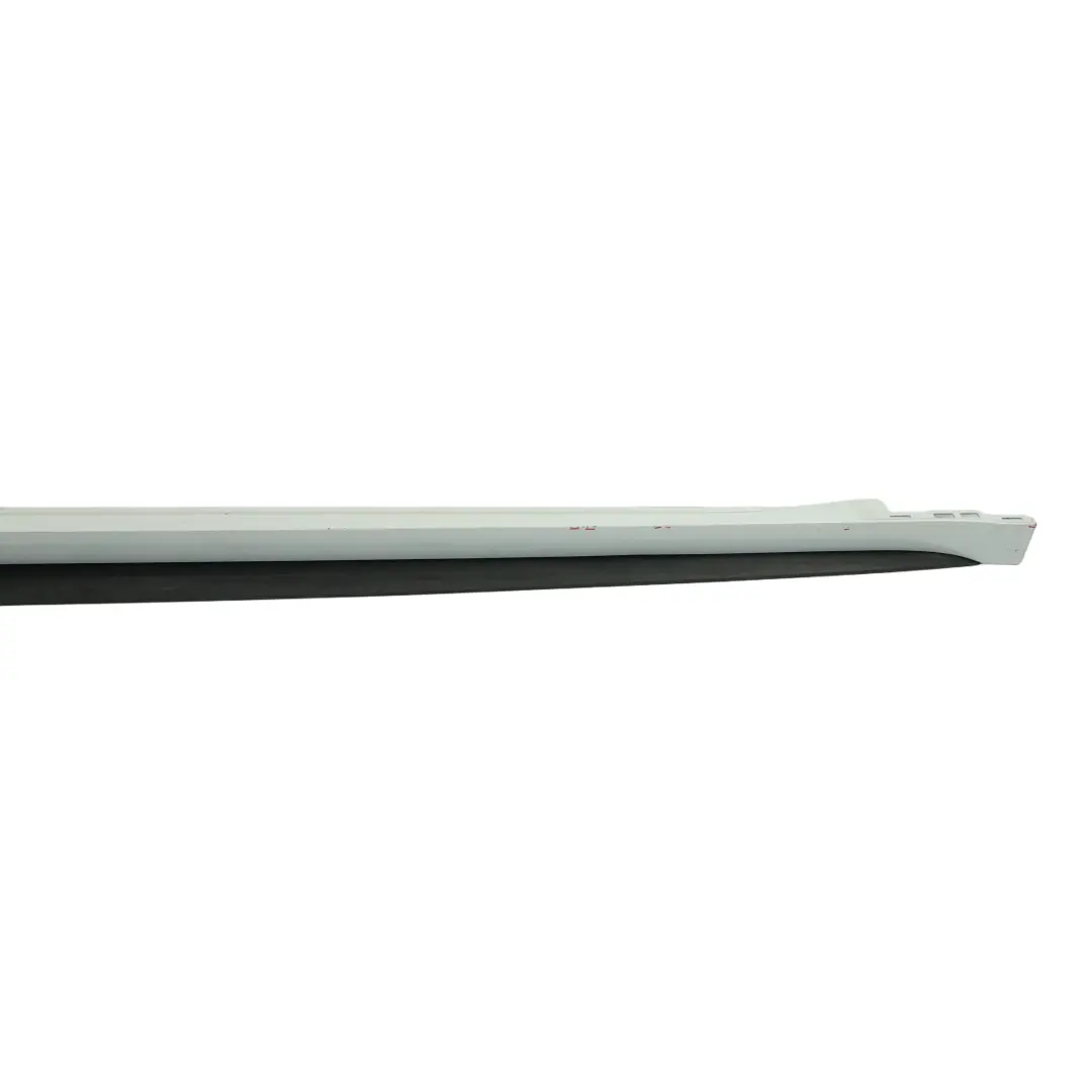Side Skirt Right O/S Door Sill Cover Panel Glacier White Pearl - S9R to Audi A5 F5 with Part number 8W8853856A Audi A5 F5 Side Skirt Right O/S Door Sill Cover Panel Glacier White Pearl - S9R - SKU 8W8853856A-MGW - Part number 8W8853856A