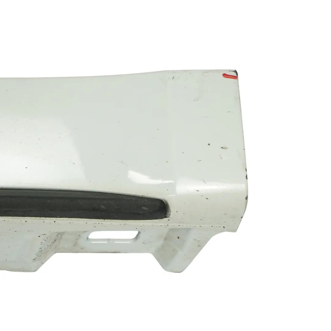 Audi A4 B7 Faldón Lateral Derecho Panel Cubre Umbral Glacier White Pearl - S9R - SKU 8W8853856A-MGW - Número de pieza 8W8853856A
