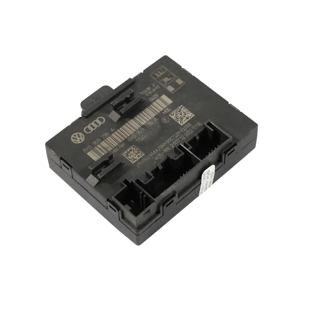 Audi A1 8X Q3 8U Steuergerät Für Die Hintere Tür ECU - SKU 8X0959795A - Teilenummer 8X0959795A