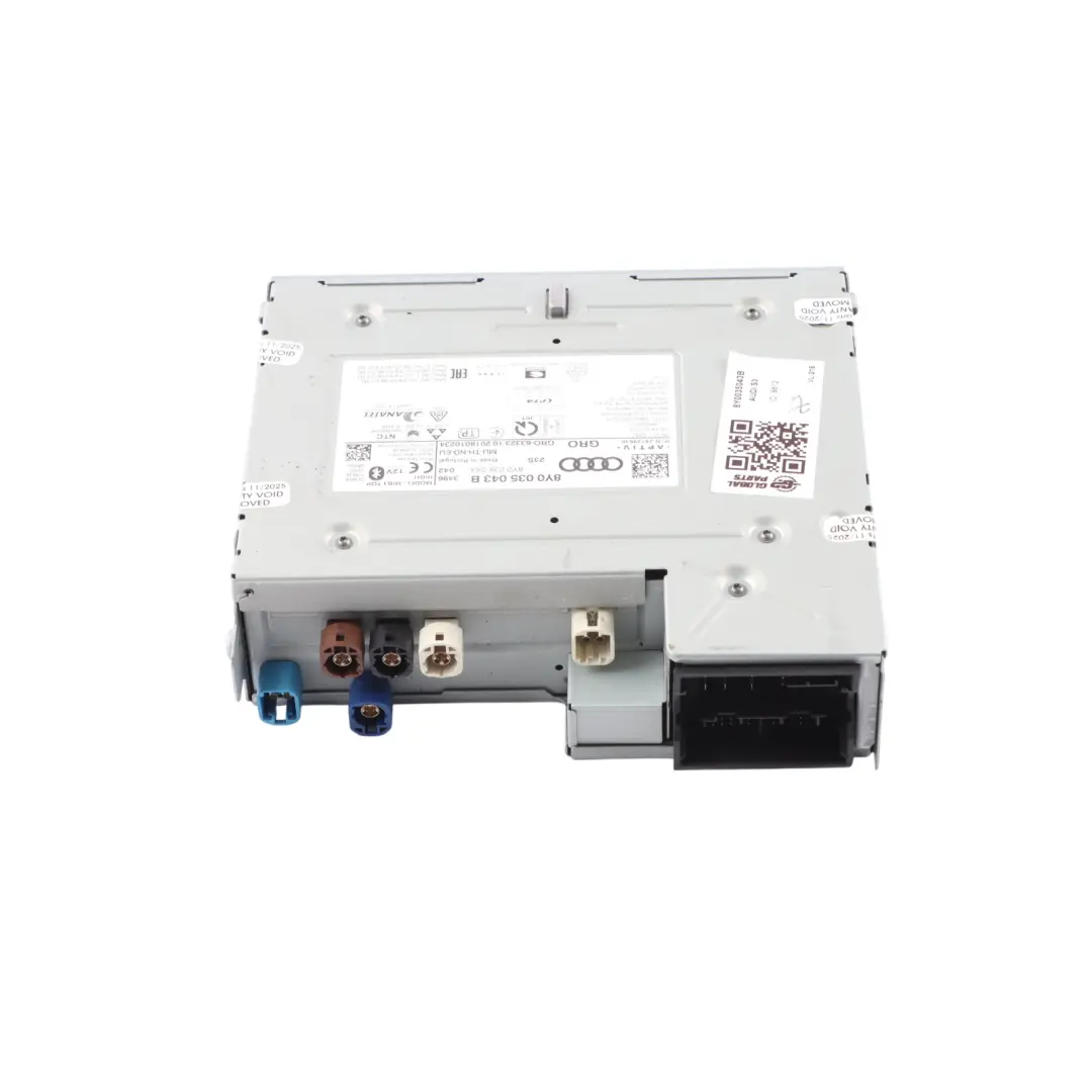 Audi A3 8Y Multimedia Radio CD Player Bluetooth Control Head Unit - SKU 8Y0035043B - Part number 8Y0035043B