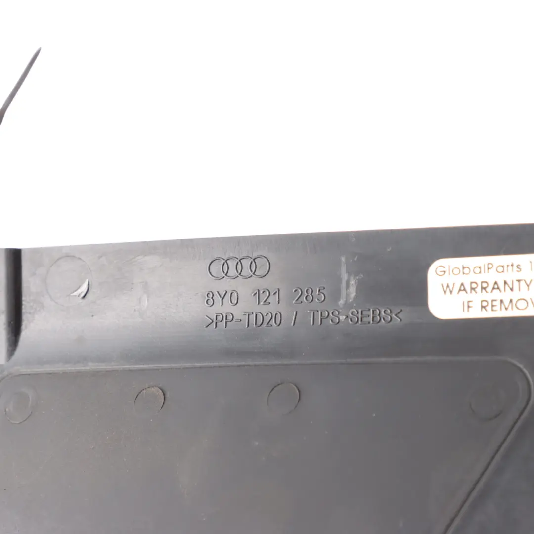 8Y Bonnet Slam Panel Landing Panel Lock Cover Scuttle Trim to Audi S3 with Part number 8Y0121285 Audi S3 8Y Bonnet Slam Panel Landing Panel Lock Cover Scuttle Trim - SKU 8Y0121285 - Part number 8Y0121285