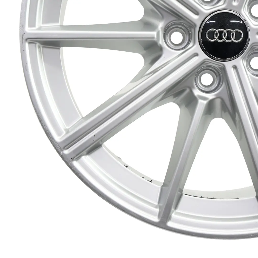 Audi A3 S3 8Y Cerchio Ruota Lega Argento 18" 8J ET:46 Audi Sport - SKU 8Y0601025M-1 - Numero di parte 8Y0601025M