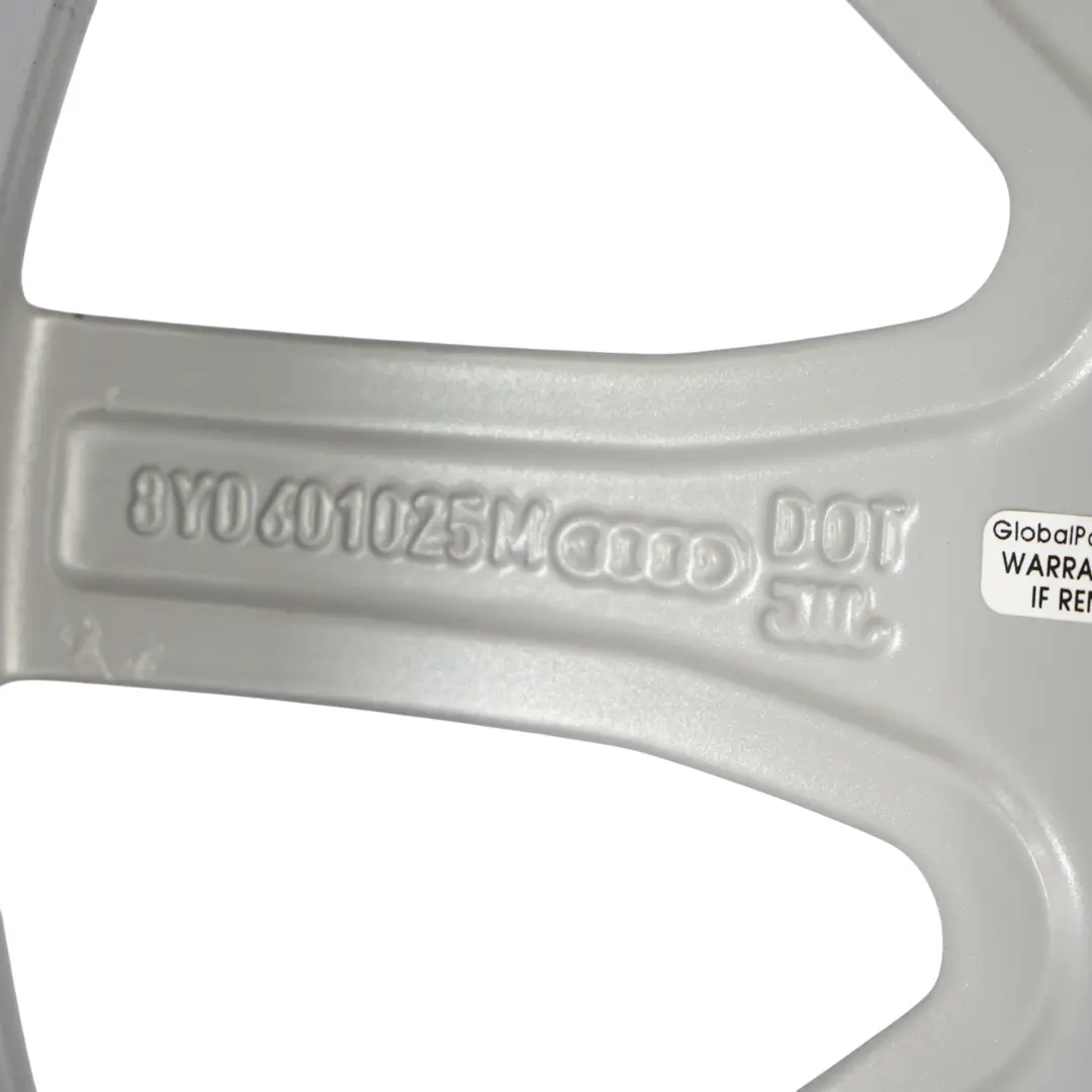 Audi A3 S3 8Y Cerchi In Lega Argento 18" 8J ET:46 Audi Sport - SKU 8Y0601025M-2 - Numero di parte 8Y0601025M