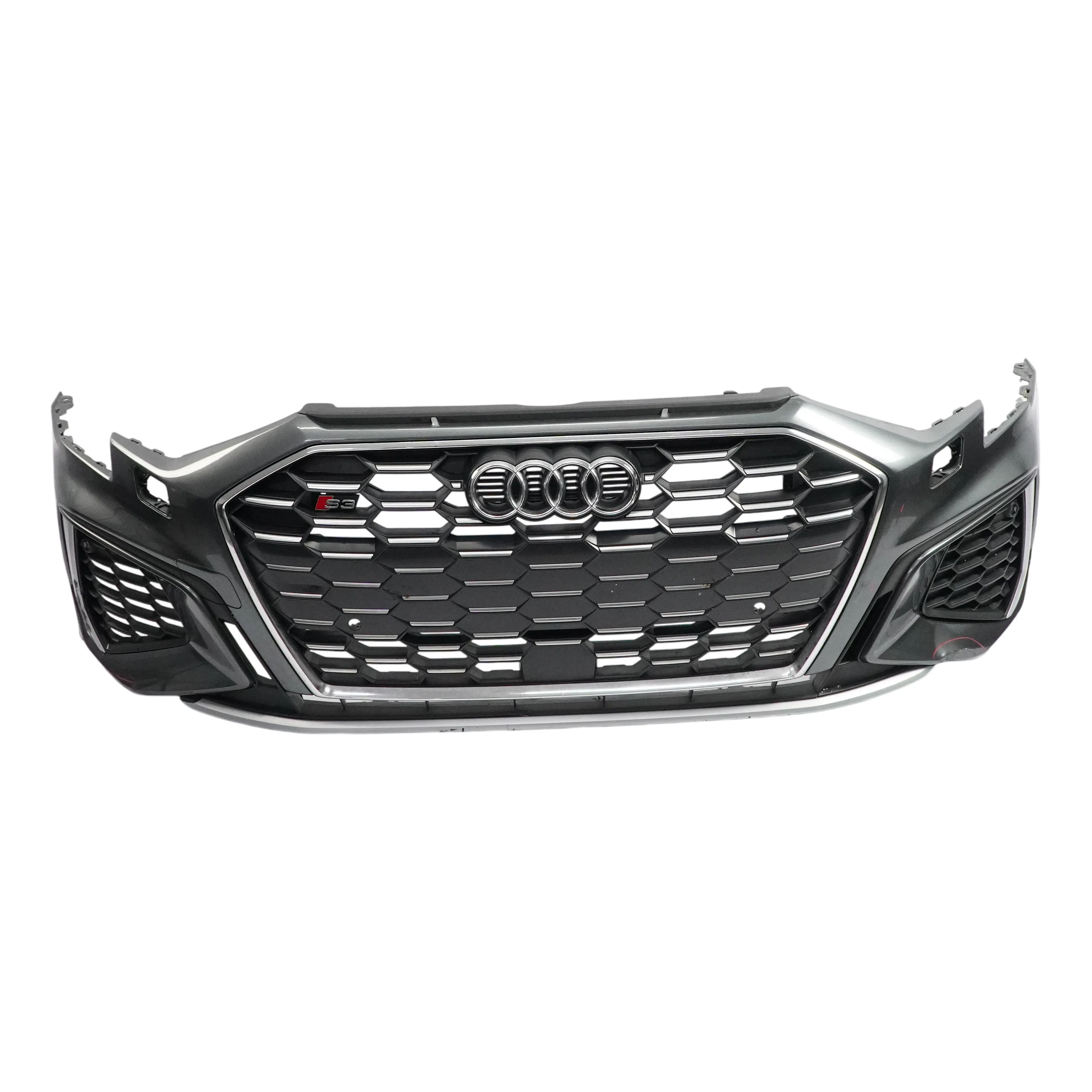 Audi S3 8Y Front Bumper Trim Panel Cover Daytona Grey Pearl Effect - Z7S