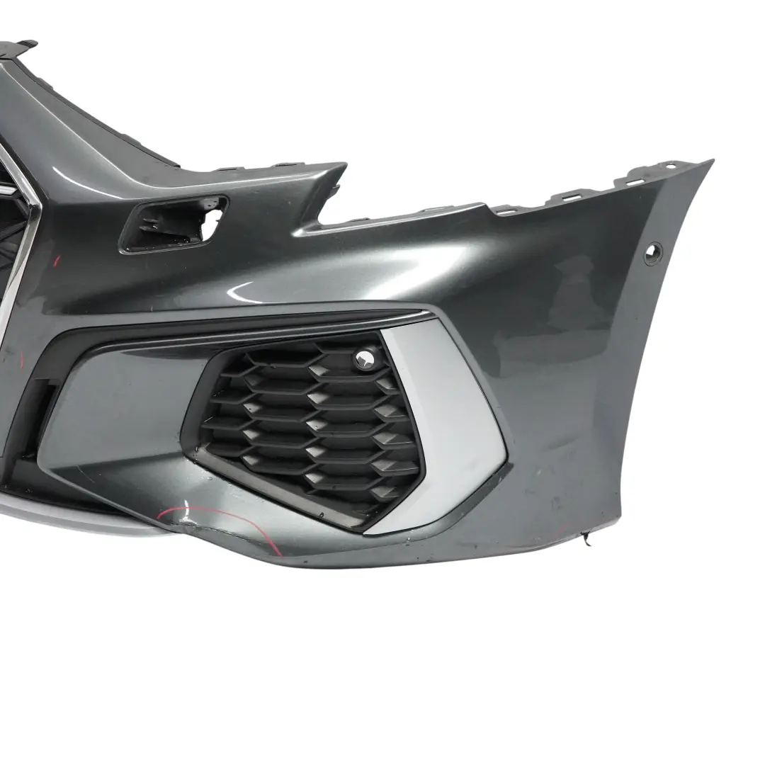 8Y Front Bumper Trim Panel Cover Daytona Grey Pearl Effect - Z7S to Audi S3 with Part number 8Y0807065C Audi S3 8Y Front Bumper Trim Panel Cover Daytona Grey Pearl Effect - Z7S - SKU 8Y0807065C-DGR - Part number 8Y0807065C