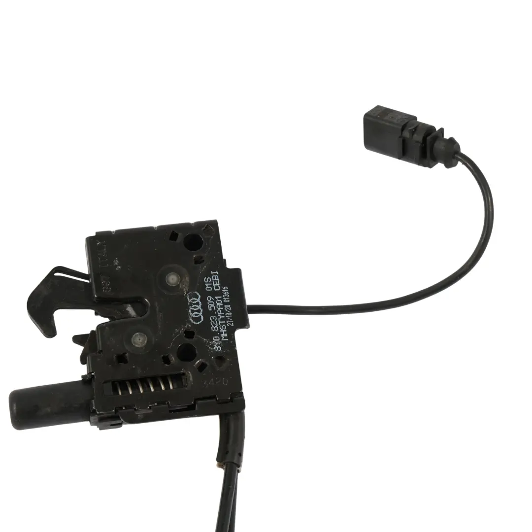 8Y Motor Hauben Schlos Hauben Verriegelung Riegel Links Rechts für Audi S3 mit Teilenummer 8Y0823509 Audi S3 8Y Motor Hauben Schlos Hauben Verriegelung Riegel Links Rechts - SKU 8Y0823509 - Teilenummer 8Y0823509