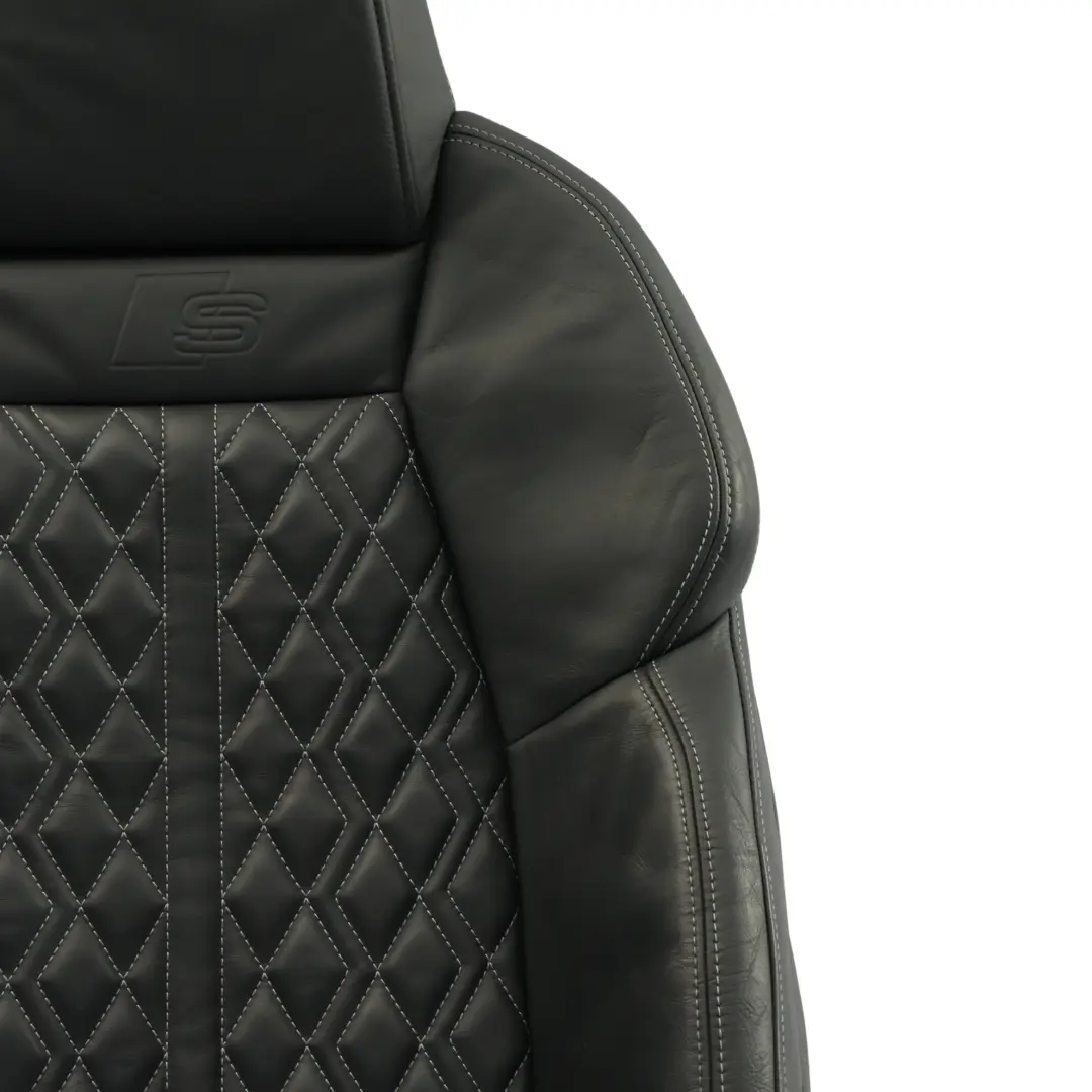 Audi S3 8Y Asiento Sport Delantero Calefacción Funda Cuero Negra Lado Derecho - SKU 8Y0882806K - Número de pieza 8Y0882806K