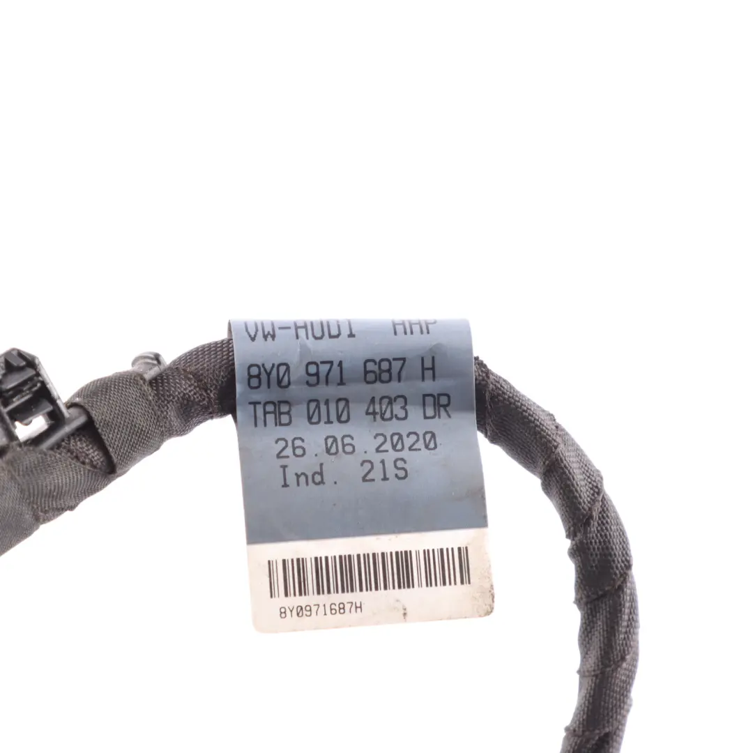 Audi A3 8Y Sportback Rear Door Wiring Loom Harness Cable Left N/S - SKU 8Y0971687H - Part number 8Y0971687H