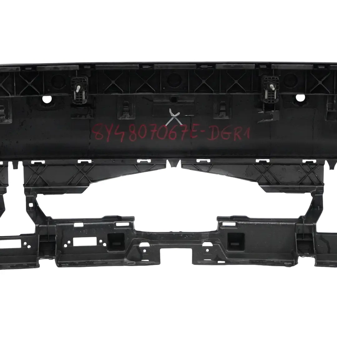 Audi S3 8Y Rear Bumper Trim Panel Covering Daytona Grey Metallic - Z7S - SKU 8Y4807067E-DGR1 - Part number 8Y4807067E