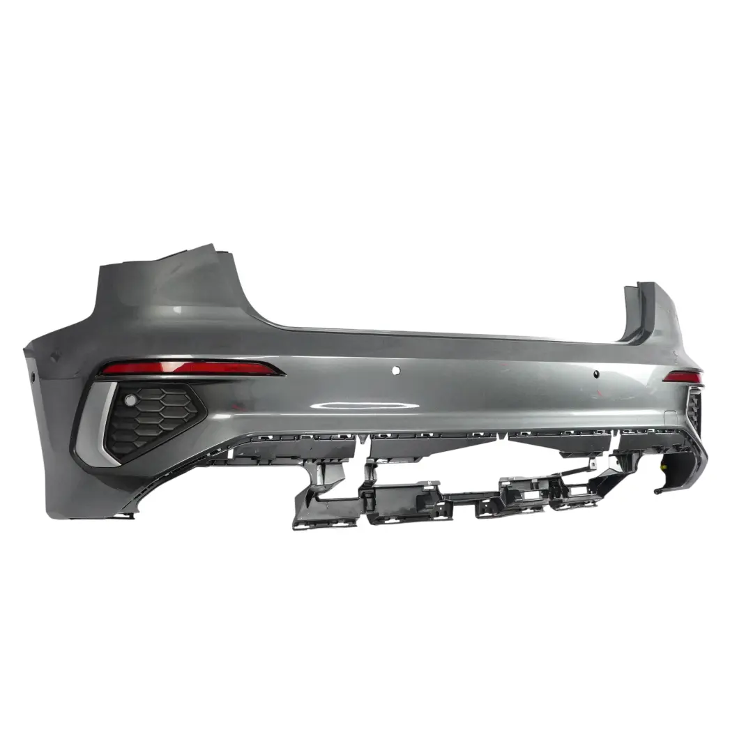 Audi S3 8Y Rear Bumper Trim Panel Covering Daytona Grey Metallic - Z7S - SKU 8Y4807067E-DGR1 - Part number 8Y4807067E