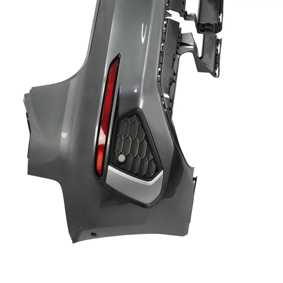 Audi S3 8Y Rear Bumper Trim Panel Covering Daytona Grey Metallic - Z7S - SKU 8Y4807067E-DGR1 - Part number 8Y4807067E