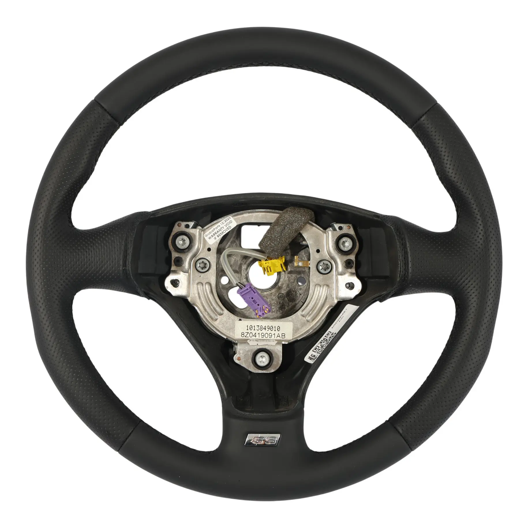 Audi A3 S3 8L Steering Wheel NEW Black Leather 8Z0419091AB