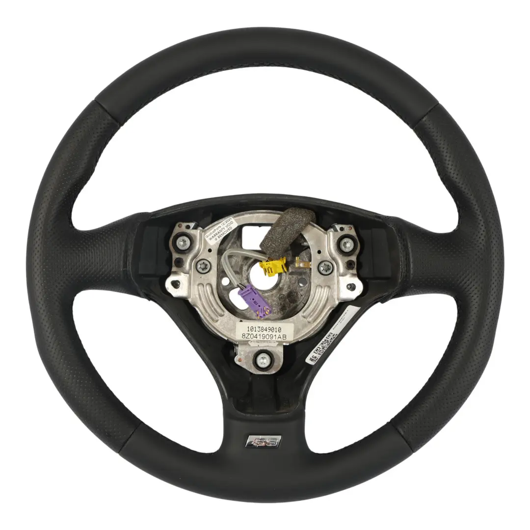 Audi A3 S3 8L Volant NEUF Cuir Noir - SKU 8Z0419091AB-1 - Numéro de pièce 8Z0419091AB