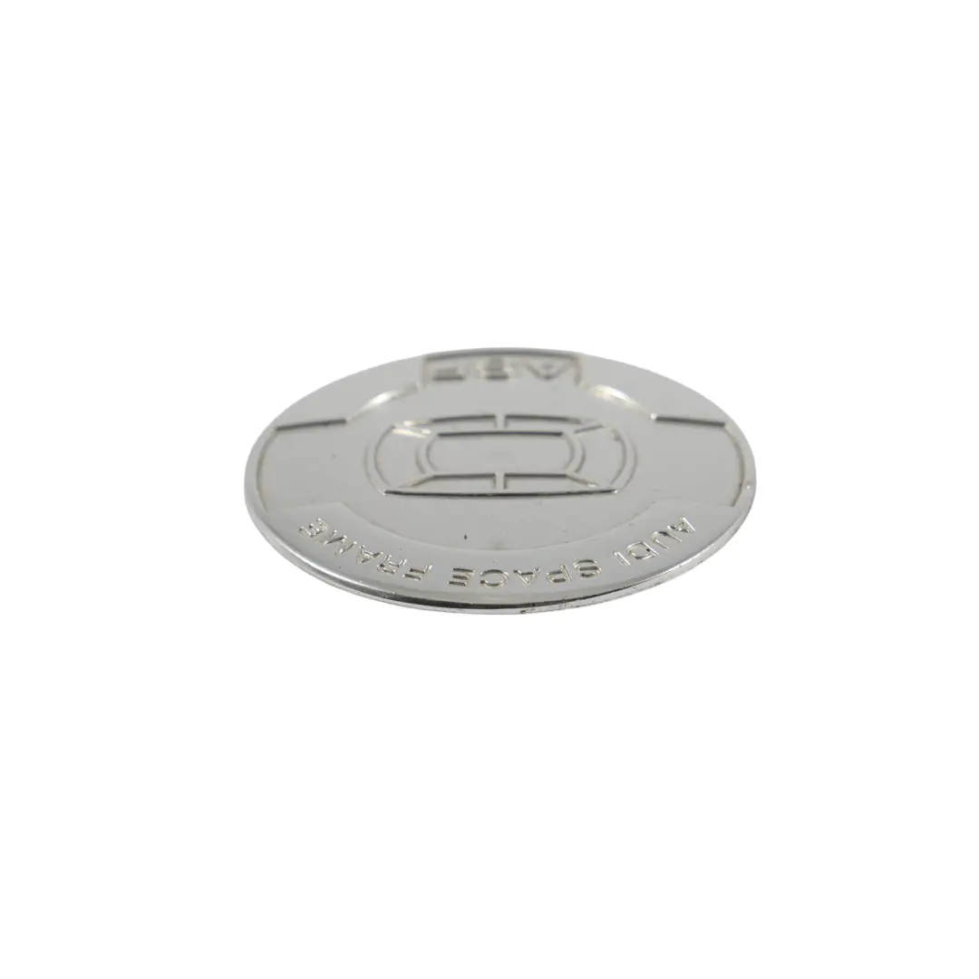 Door Space Frame Aluminium Logo Badge Emblem ASF to Audi S8 D3 with Part number 8Z0854519 Audi S8 D3 Door Space Frame Aluminium Logo Badge Emblem ASF - SKU 8Z0854519 - Part number 8Z0854519