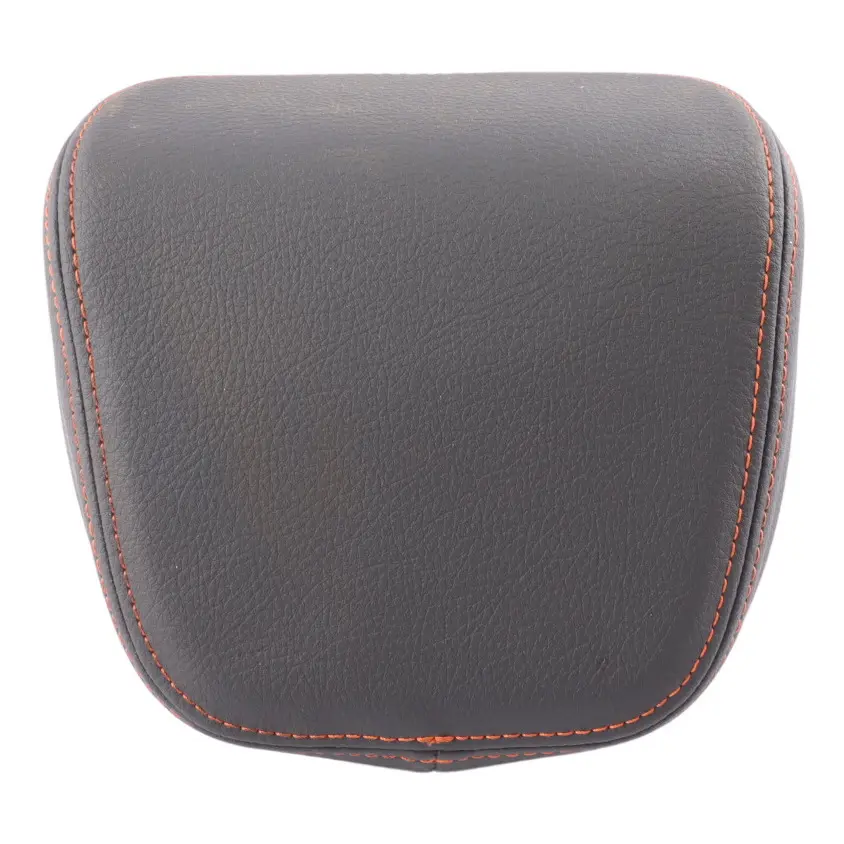 Headrest Head Rest Centre Middle Anthracite Orange Thread to BMW F40 Rear Seat with Part number 9108309 BMW F40 Rear Seat Headrest Head Rest Centre Middle Anthracite Orange Thread - SKU 9108309 - Part number 9108309