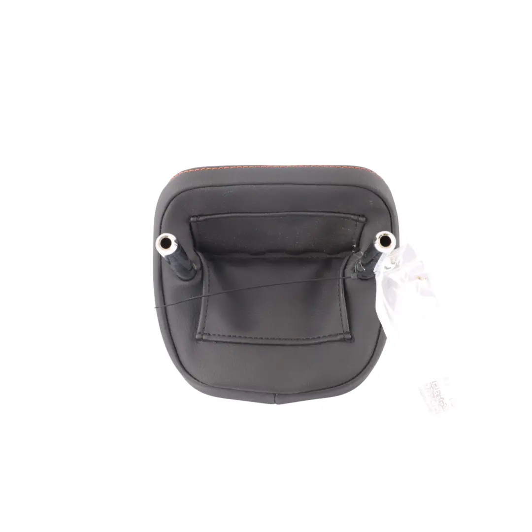 BMW F40 Rear Seat Headrest Head Rest Centre Middle Anthracite Orange Thread - SKU 9108309 - Part number 9108309
