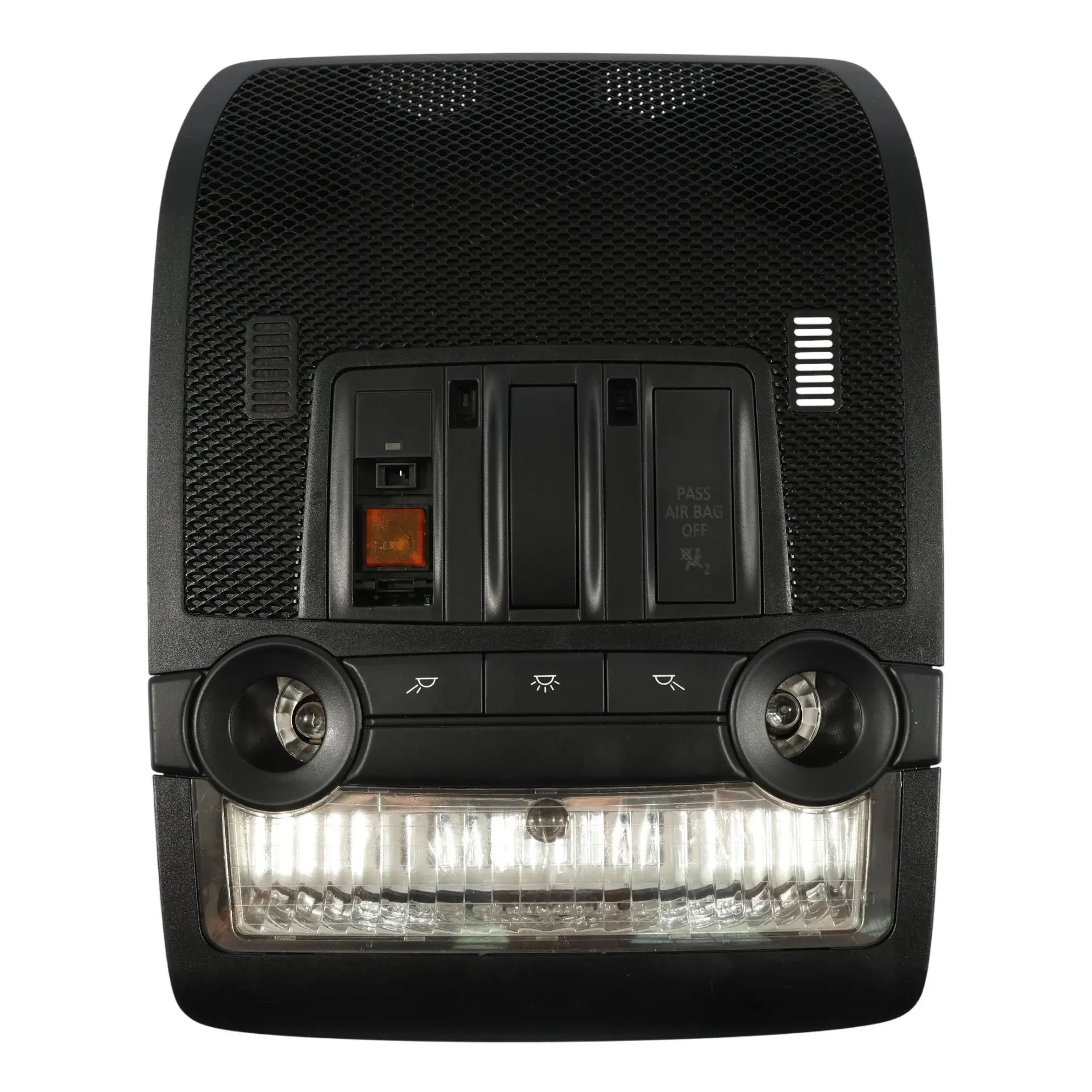 BMW X5 E70 X6 E71 Headliner Roof Light Interior Lamp Switch Black Front 9144076