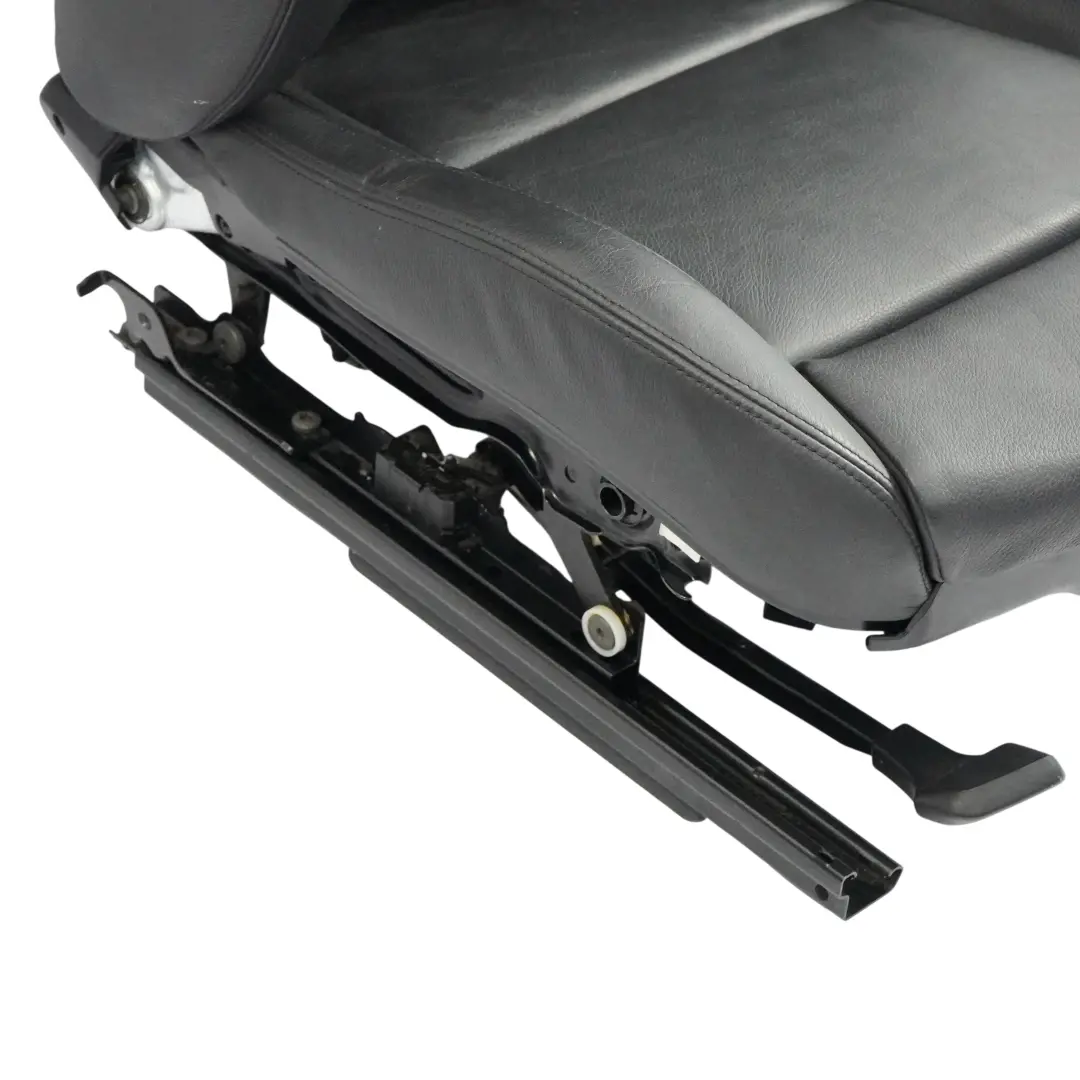Front Left N/S Interior Black Leather Dakota to BMW E90 E91 M Sport Seat with Part number 9156453 BMW E90 E91 M Sport Seat Front Left N/S Interior Black Leather Dakota - SKU 9156453-4 - Part number 9156453