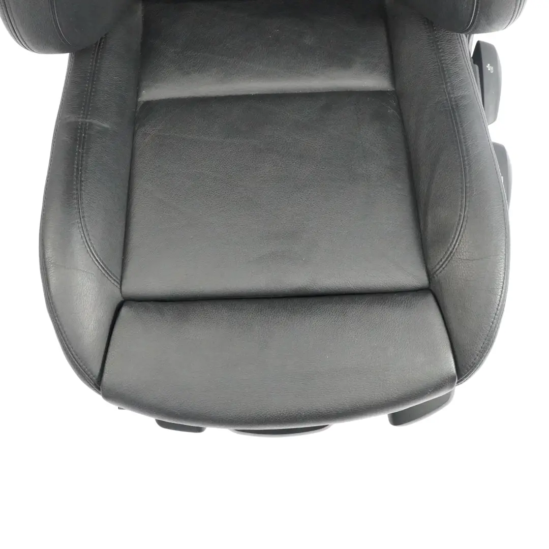 Fotel M Sport Przedni Lewy Przód Czarna Skóra Dakota do BMW E90 E91 o numerze 9156453 BMW E90 E91 Fotel M Sport Przedni Lewy Przód Czarna Skóra Dakota - SKU 9156453-4 - Numer Części 9156453