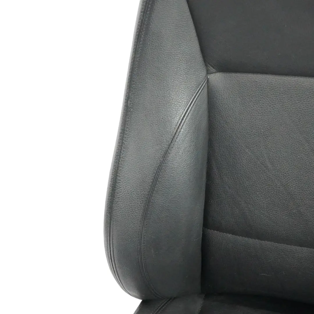 Fotel M Sport Przedni Lewy Przód Czarna Skóra Dakota do BMW E90 E91 o numerze 9156453 BMW E90 E91 Fotel M Sport Przedni Lewy Przód Czarna Skóra Dakota - SKU 9156453-4 - Numer Części 9156453