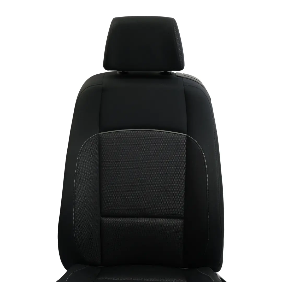 BMW E81 E82 Front Left Cloth Fabric Side Seat Network Anthracite - SKU 9164811-3 - Numéro de pièce 9164811