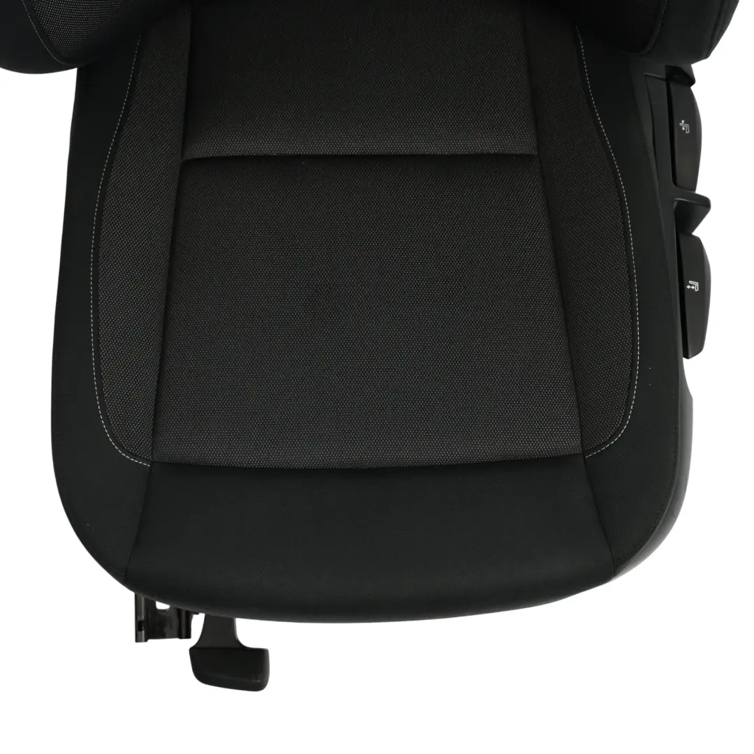 Delantero Izquierdo Tela Asiento Lateral Red Antracita para BMW E81 E82 con número de pieza 9164811 BMW E81 E82 Delantero Izquierdo Tela Asiento Lateral Red Antracita - SKU 9164811-3 - Número de pieza 9164811