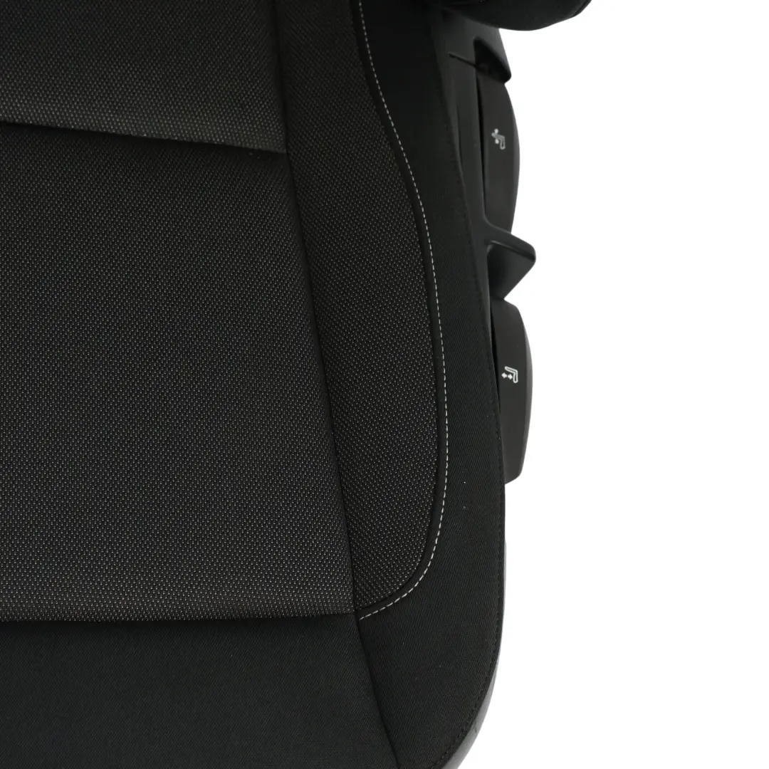 Delantero Izquierdo Tela Asiento Lateral Red Antracita para BMW E81 E82 con número de pieza 9164811 BMW E81 E82 Delantero Izquierdo Tela Asiento Lateral Red Antracita - SKU 9164811-3 - Número de pieza 9164811