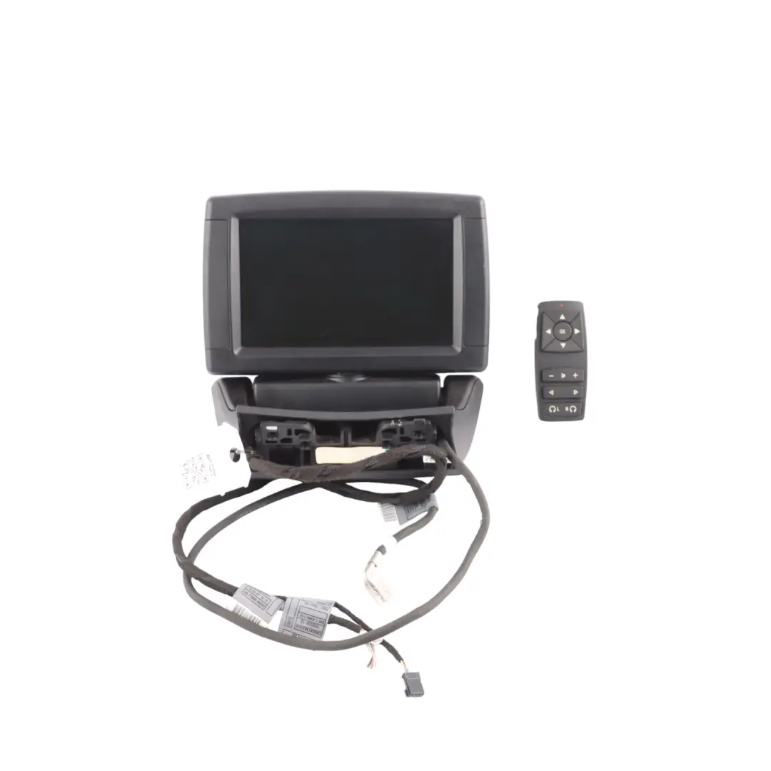Consola Asiento Trasero Entretenimiento DVD Pantalla para BMW X5 X6 E70 E71 con número de pieza 9166783 BMW X5 X6 E70 E71 Consola Asiento Trasero Entretenimiento DVD Pantalla - SKU 9166783 - Número de pieza 9166783