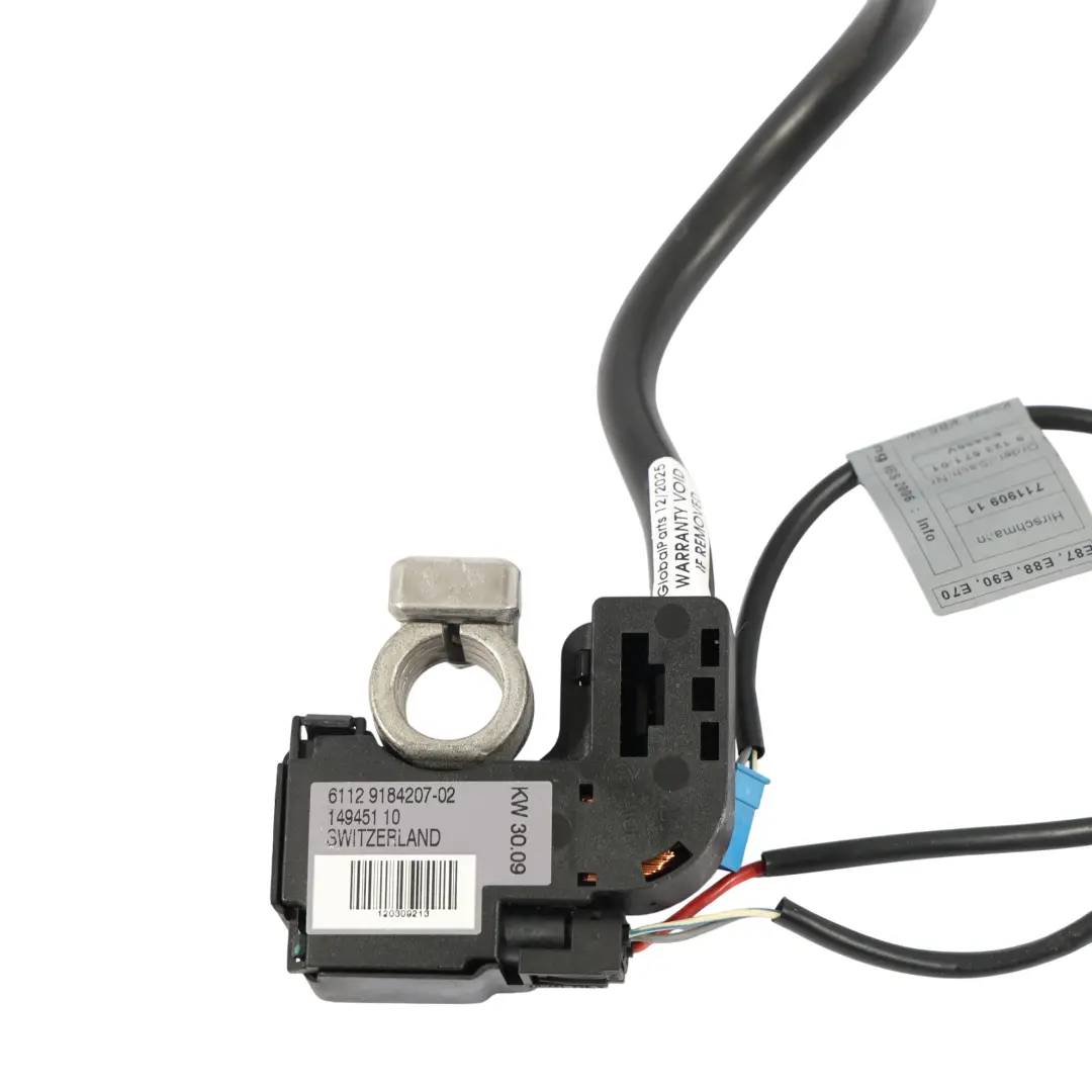 Przewód Klema Minusowa Minus Adapter IBS do BMW E90 E91 E92 E93 o numerze 9184207 BMW E90 E91 E92 E93 Przewód Klema Minusowa Minus Adapter IBS - SKU 9184207 - Numer Części 9184207