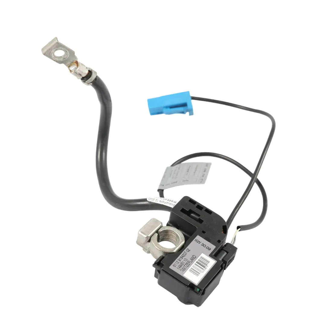 Minus Batterie Kabel Minus Pol IBS Adapter für BMW E90 E91 E92 E93 mit Teilenummer 9184207 BMW E90 E91 E92 E93 Minus Batterie Kabel Minus Pol IBS Adapter - SKU 9184207 - Teilenummer 9184207