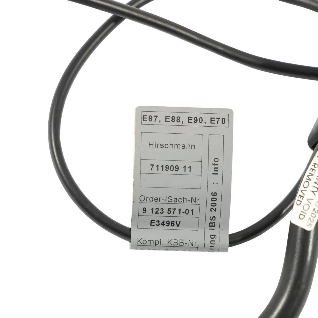 BMW E90 E92 E93 Cavo Cablaggio Negativo Batteria Meno Polo IBS Adapter - SKU 9184207 - Numero di parte 9184207