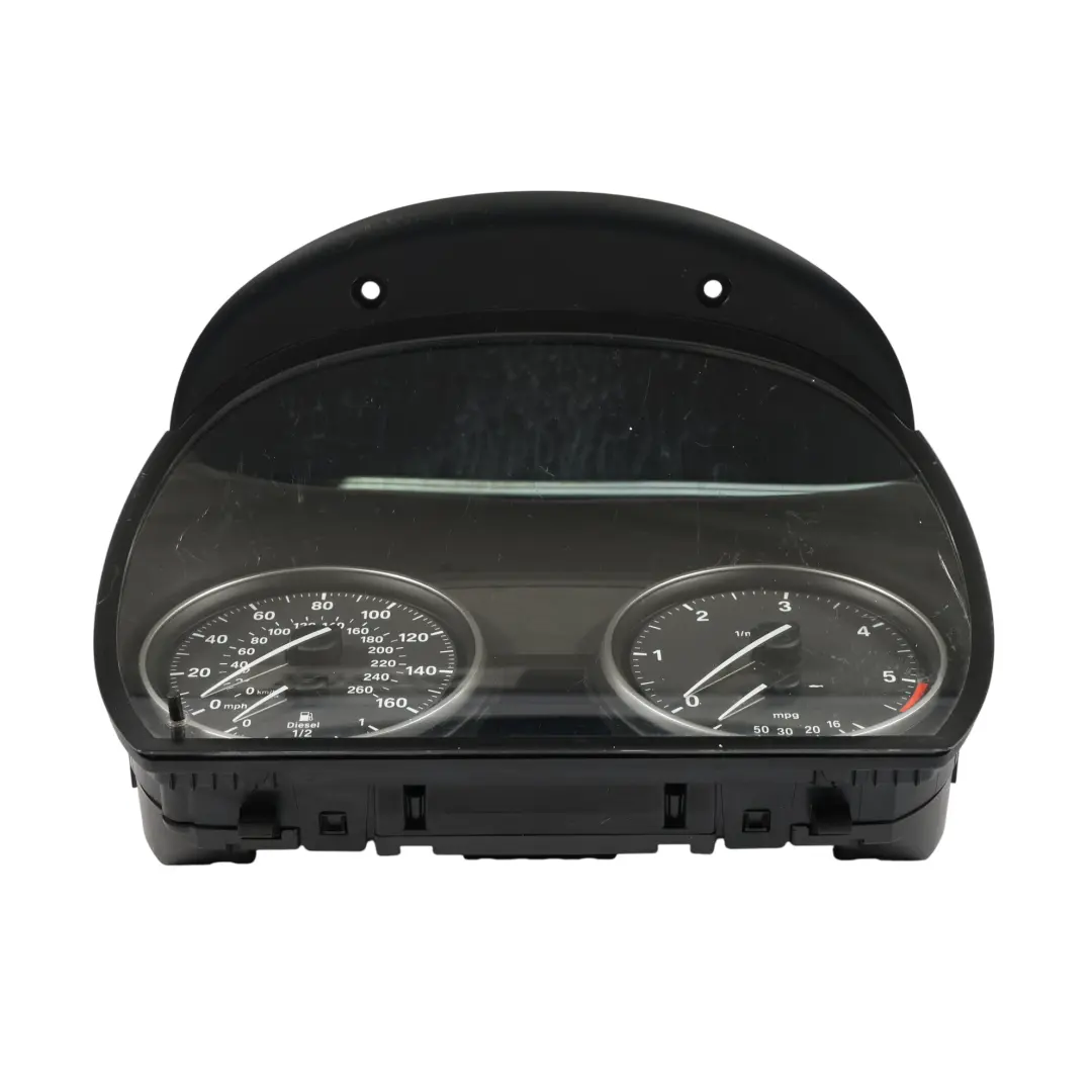 BMW E90 Instrument Cluster Speedo Clocks Manual Petrol Engine - SKU RHD-9187373 - Part number 9187373