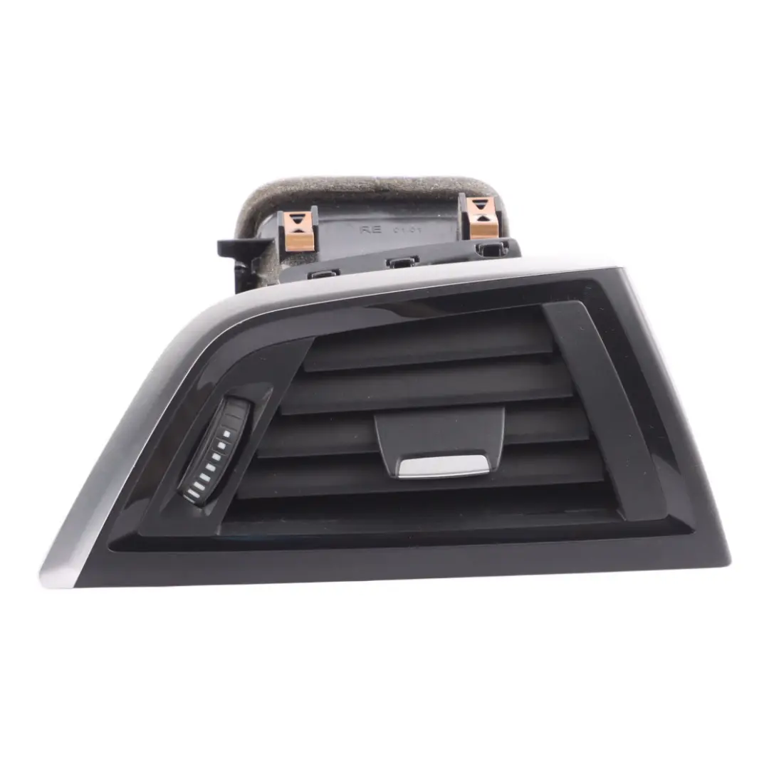 BMW F20 F21 F22 Dashboard Air Vent Right O/S Driver's Side Silver Black - SKU RHD-9205356-12 - Part number 9205356