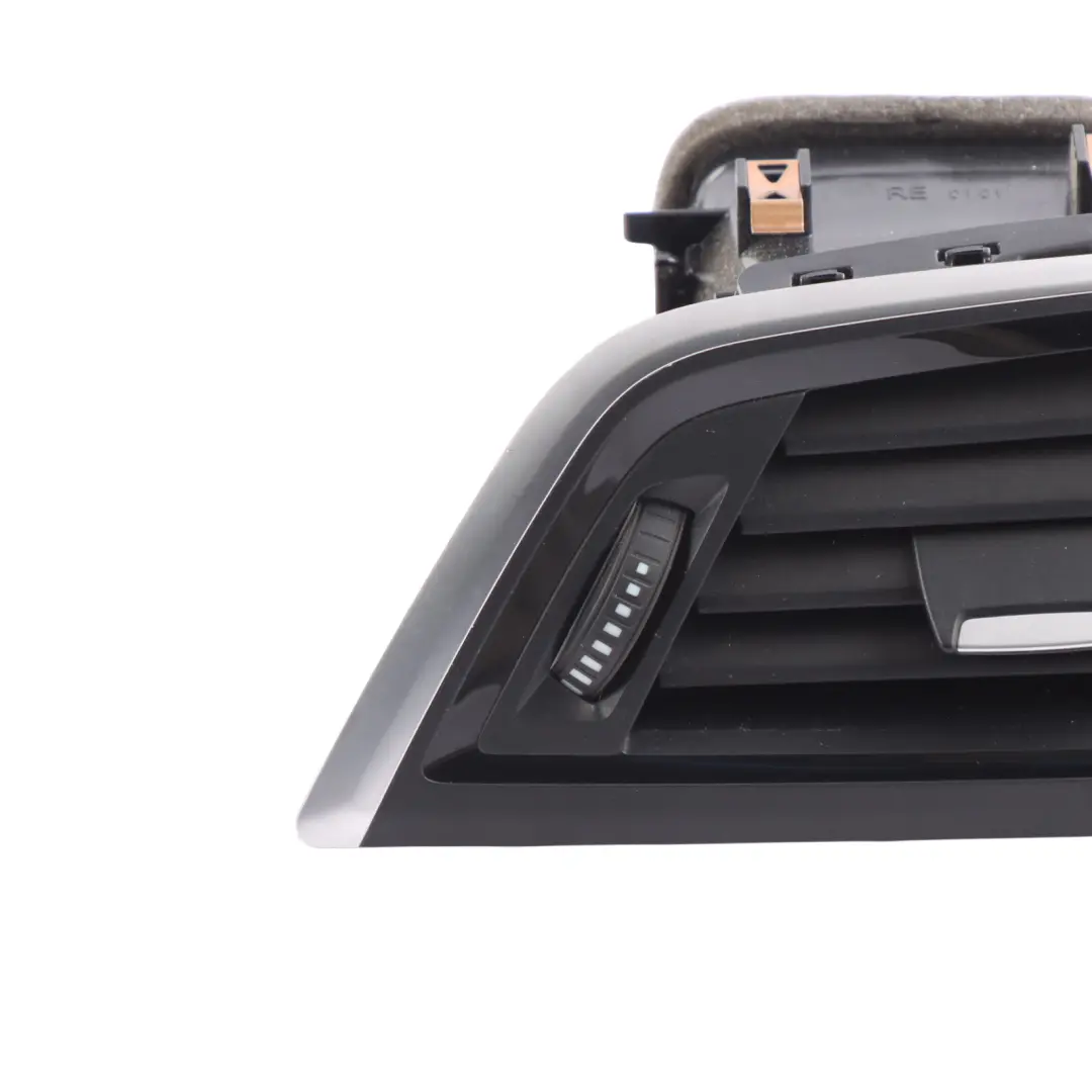 BMW F20 F21 F22 Dashboard Air Vent Right O/S Driver's Side Silver Black - SKU RHD-9205356-12 - Part number 9205356