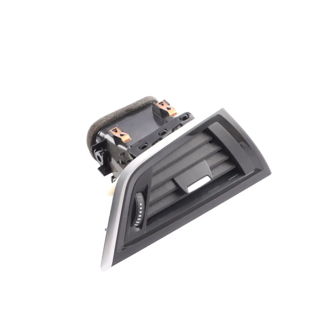 Dashboard Air Vent Right O/S Driver's Side Silver Black to BMW F20 F21 F22 with Part number 9205356 BMW F20 F21 F22 Dashboard Air Vent Right O/S Driver's Side Silver Black - SKU RHD-9205356-12 - Part number 9205356