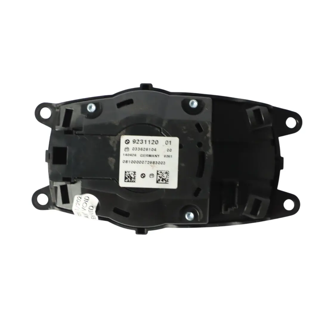 Controller BMW Z4 E89 Switch Multifunction Button Controller to with Part number 9231120 Controller BMW Z4 E89 Switch Multifunction Button Controller - SKU 9231120 - Part number 9231120