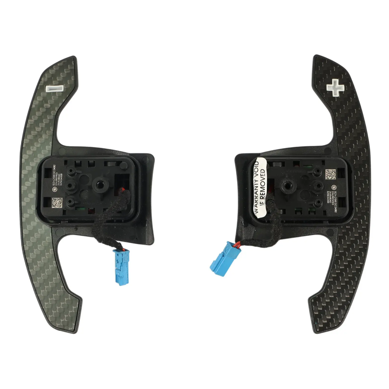 BMW F20 F21 F30 F32 Lenkrad Schaltwippen Set Carbon Look 9242983